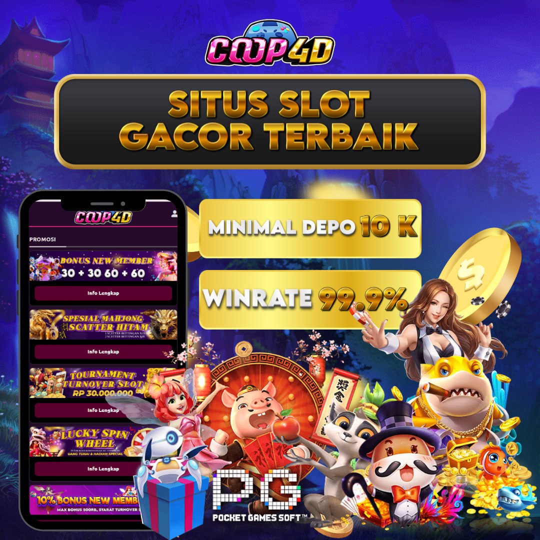 COOP4D ⎊ Situs Slot Gacor Maxwin Hari Ini Gampang Menang Link COOP4D Online Tergacor